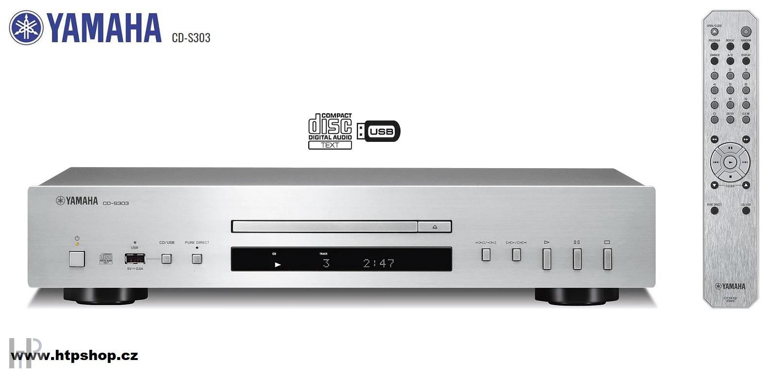 Yamaha CD-S303 Silver