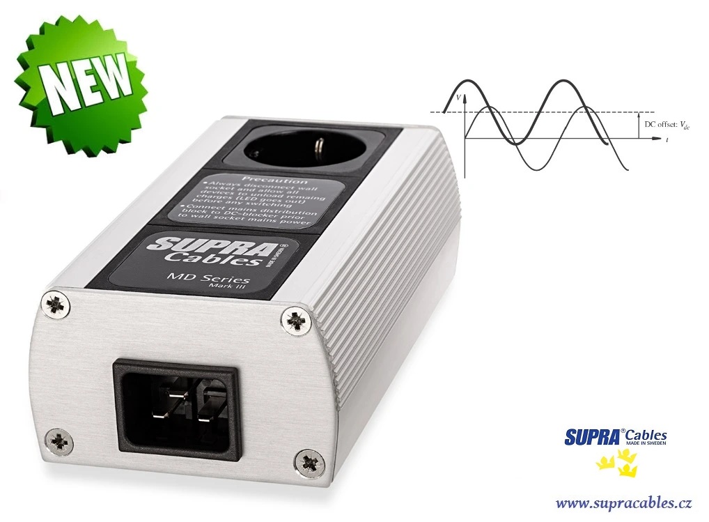 SUPRA MAINS BLOCK MD01-EU-16 DC-Blocker