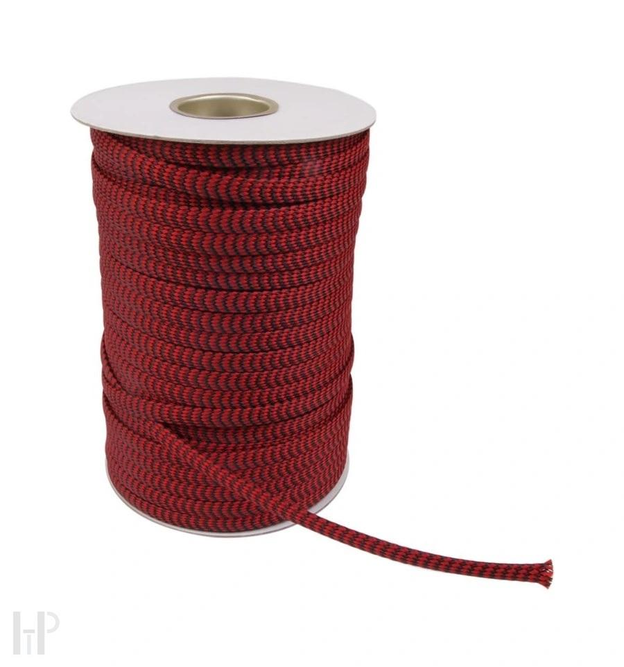 ELECAUDIO NR-10 Red Braided Sleeve Nylon 7 - 15mm