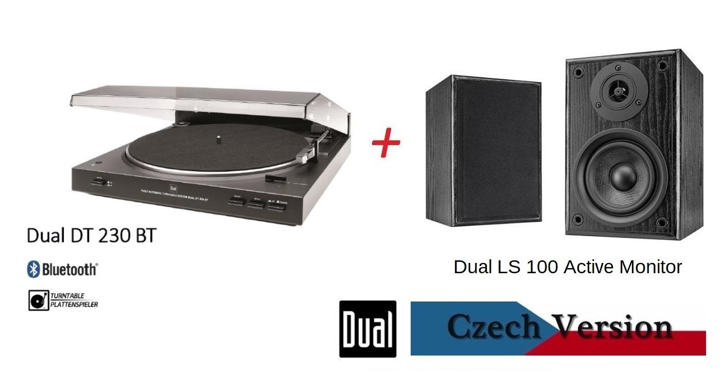 DUAL DT 230 BT + DUAL LS 100 Active monitor