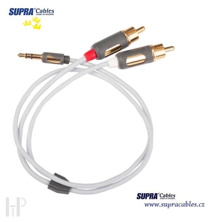 SUPRA MP-CABLE MINI PLUG-2RCA