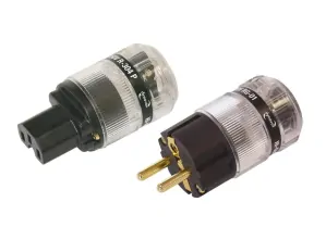 Dynavox RG-01 + R304P Socket Schuko Clear Gold