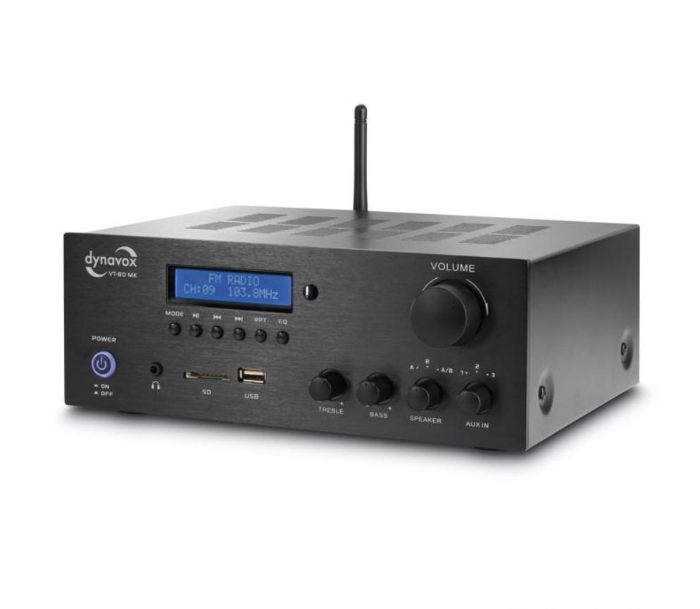 Dynavox VT-80 MK Black