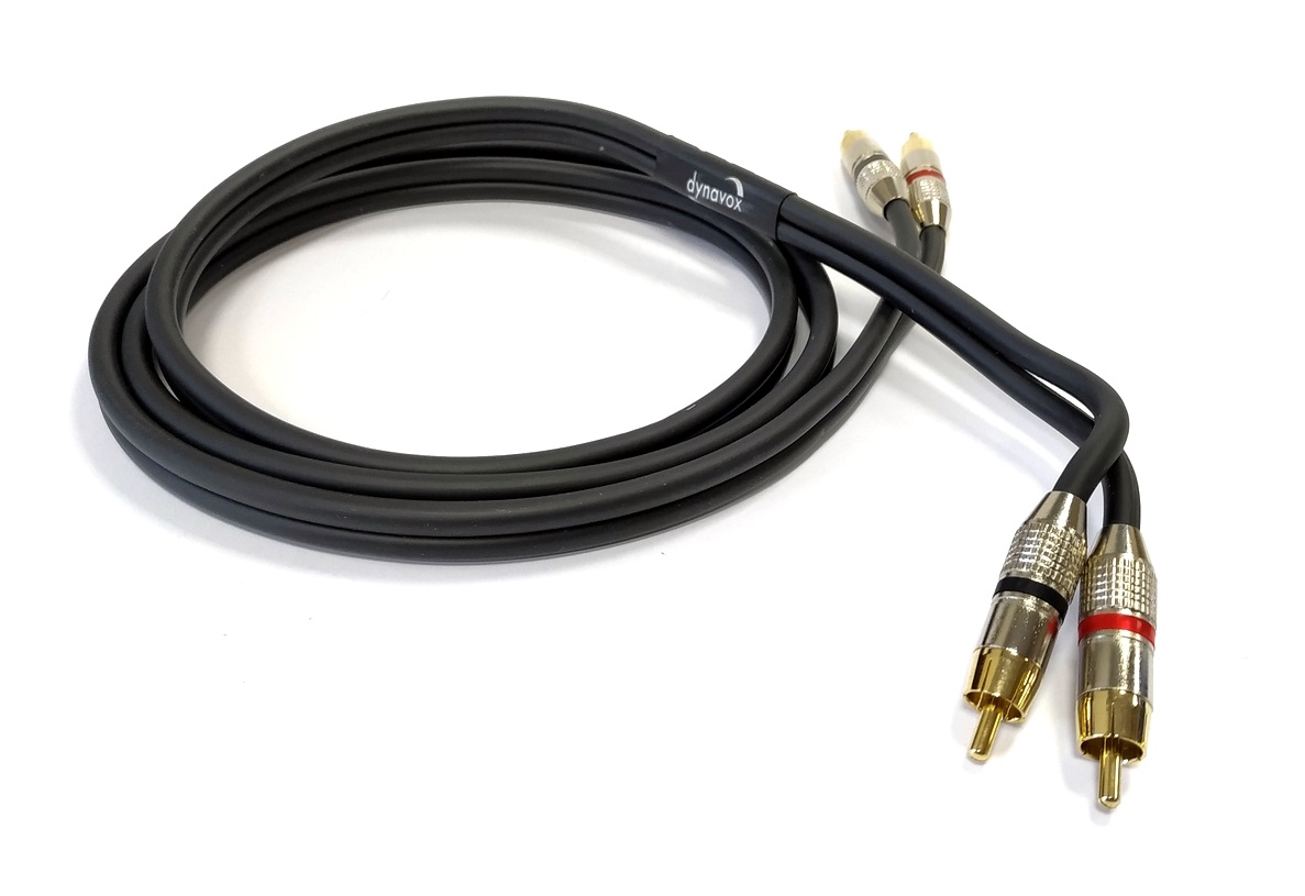 Dynavox Cinchkabel RCA Black