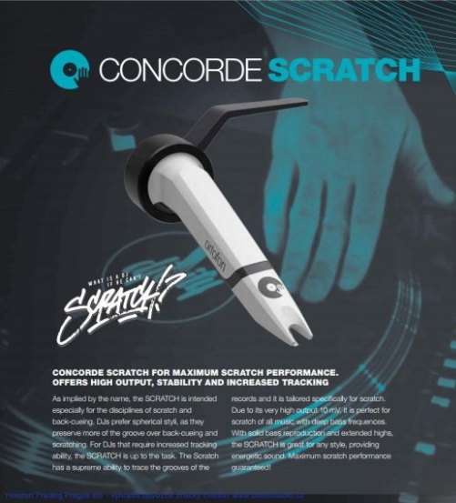 Ortofon Concorde MkII Scratch Single