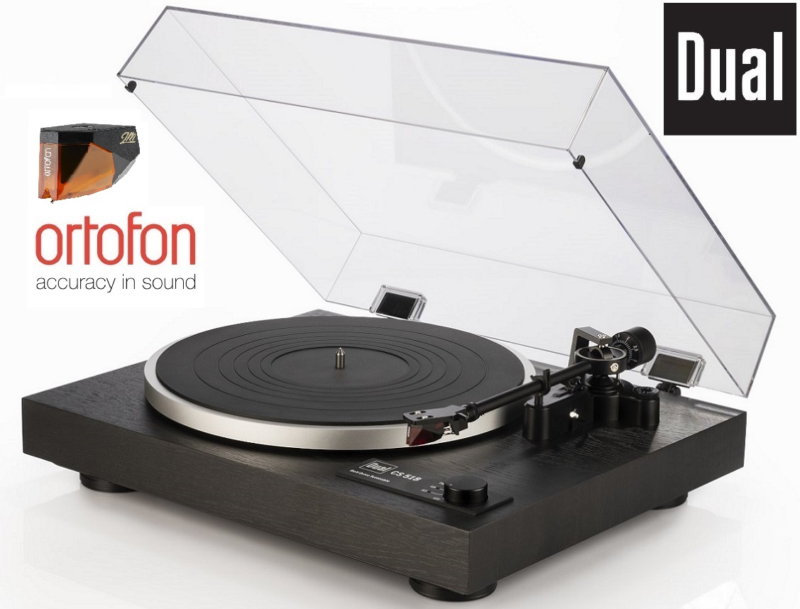 DUAL CS 518 Black + Ortofon 2M BRONZE