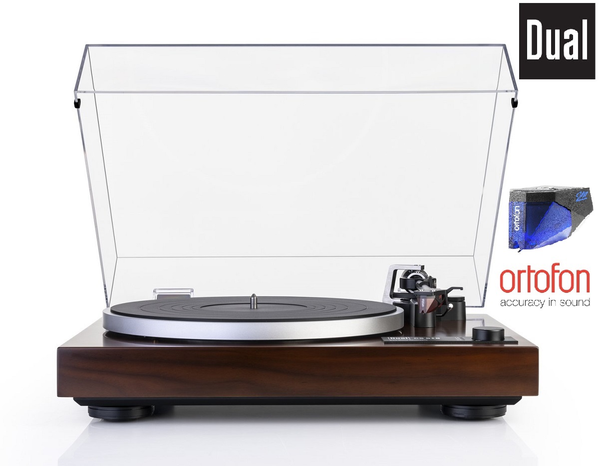 DUAL CS 518 Walnut + Ortofon 2M BLUE