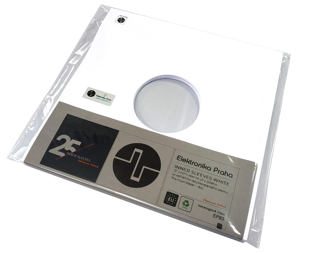 ELEKTRONIKA PRAHA - INNER PAPER SLEEVES WHITE