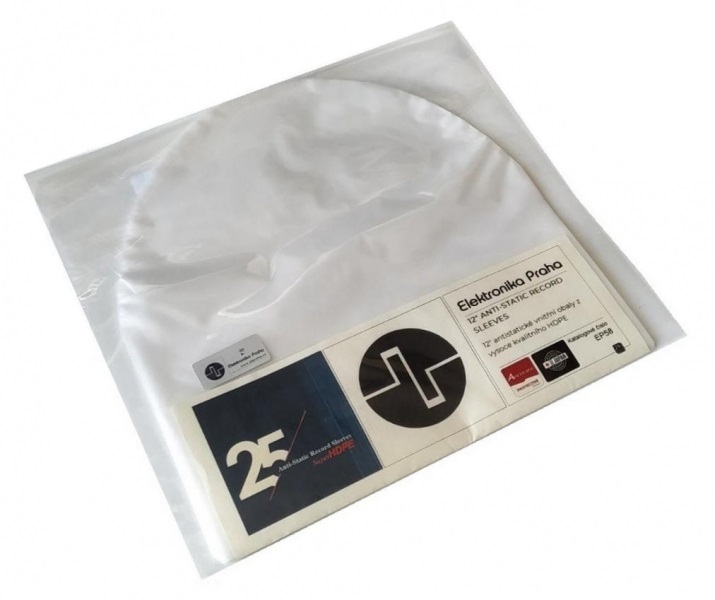 ELEKTRONIKA PRAHA - 12" ANTI-STATIC RECORD SLEEVES