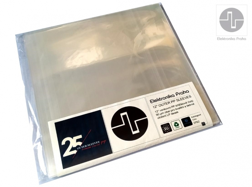 ELEKTRONIKA PRAHA - 12" OUTER PP SLEEVES