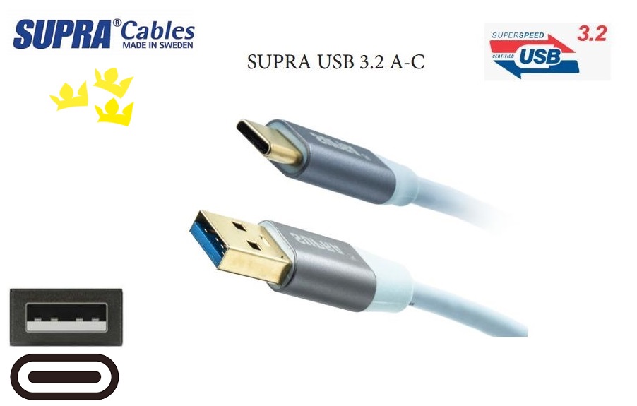 SUPRA USB 3.2 High Speed A-C