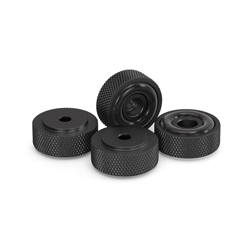 Dynavox Aluminium Mini Feets - vroubkované