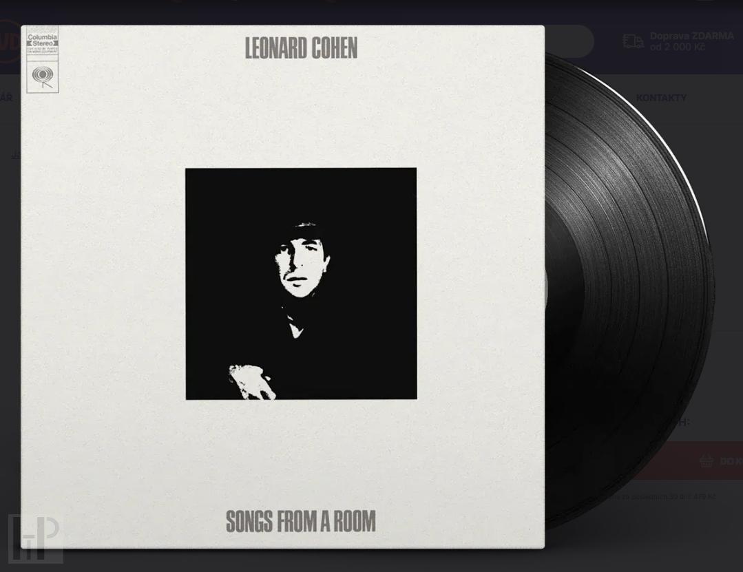 LEONARD COHEN - Songs From A Room - Vinyl (LP)