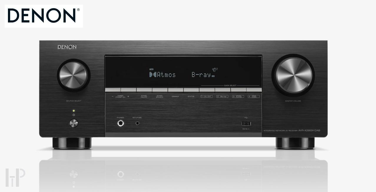 Denon AVR-X2900H DAB Black