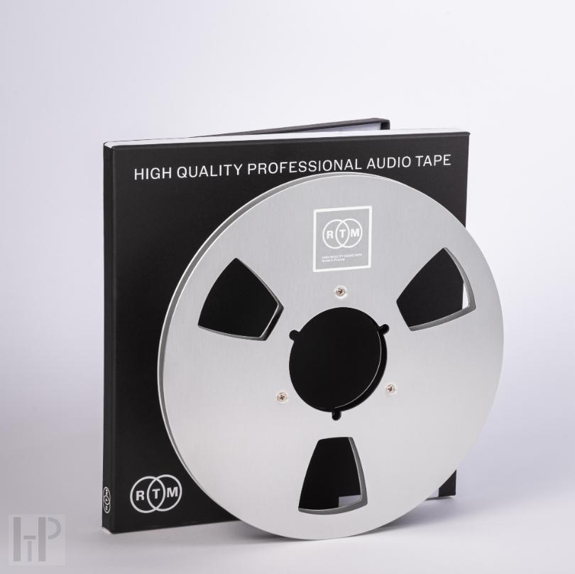 RTM Metal Reel - ¼” empty Silver - 26,5 cm
