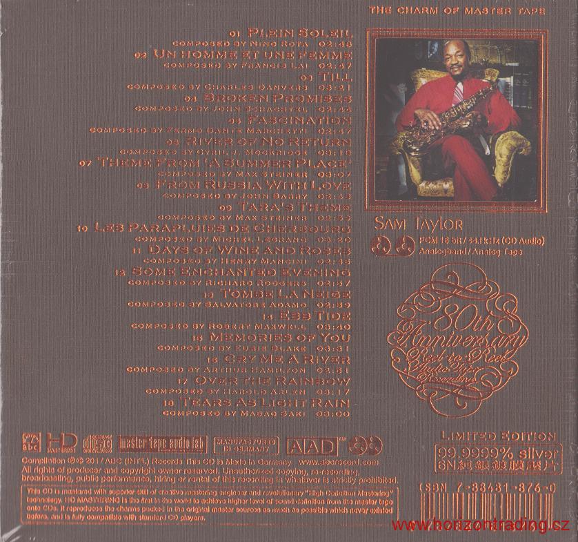 ABC Records - Sam Taylor - US$ 8,200,000 Saxophone