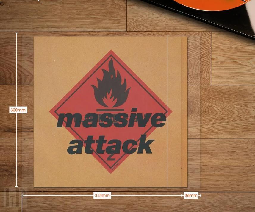 Spincare CLARITY 12 Inch SINGLE LP Resealable Outer Record Sleeves