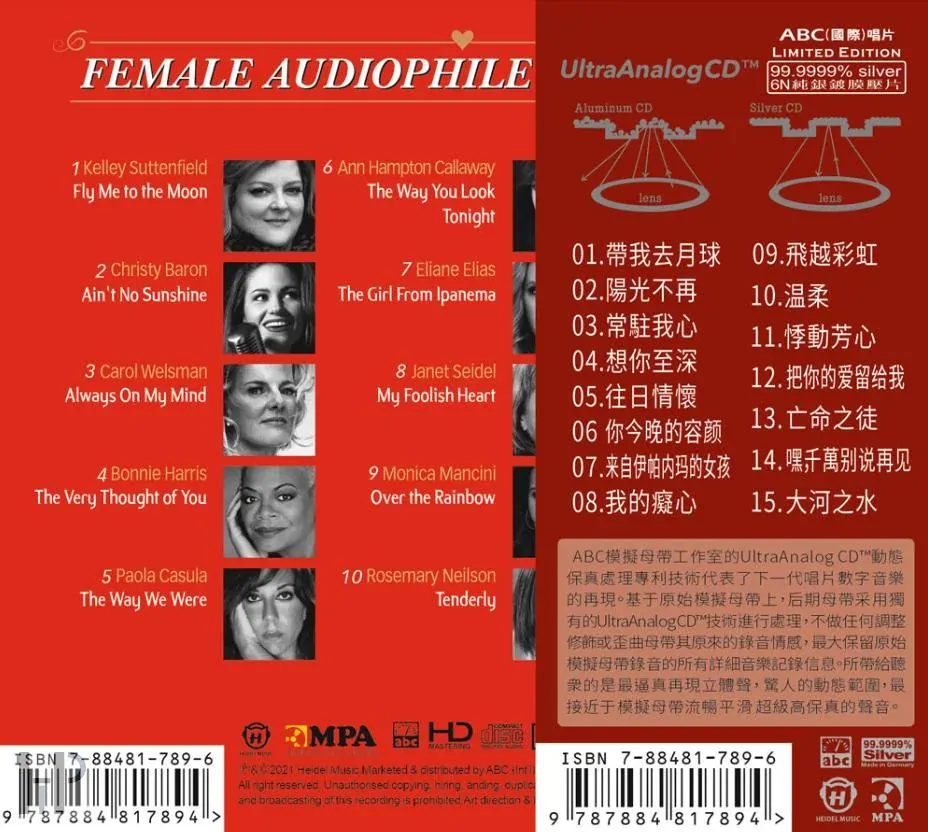 ABC Records - Female Audiophile Voices IIⅠ