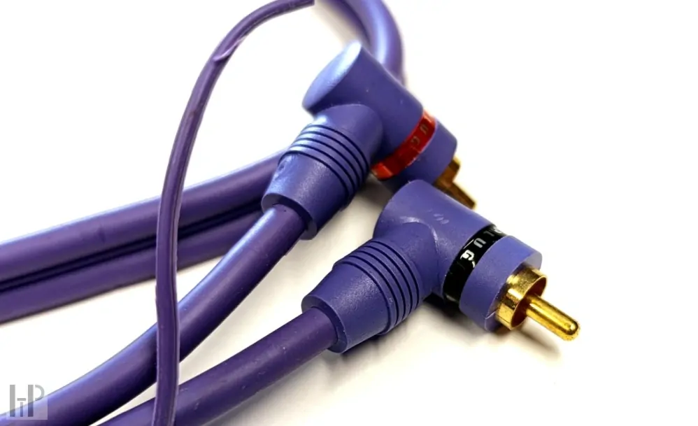 Analogis Phono RCA Cable - Angled 0,8m