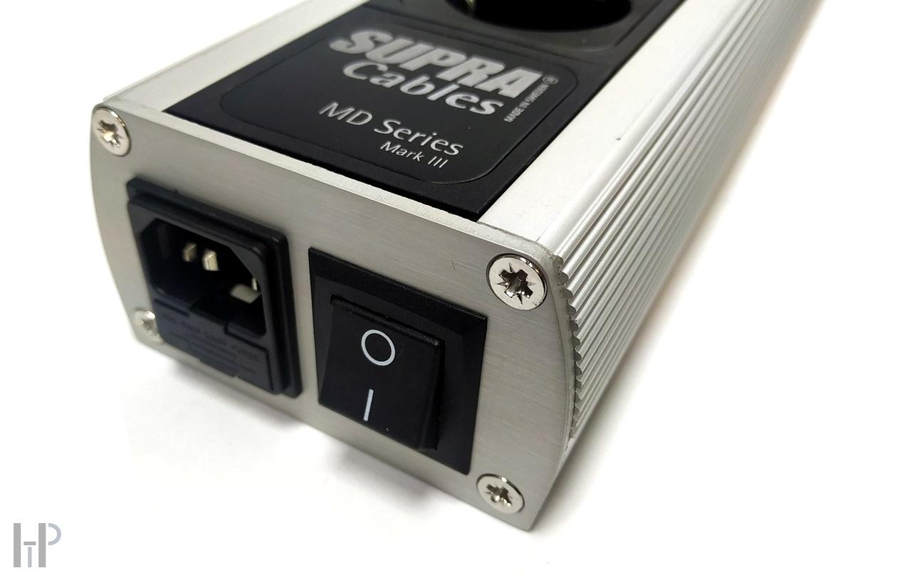 SUPRA MAINS BLOCK MD06-EU with USB A/C SWITCH