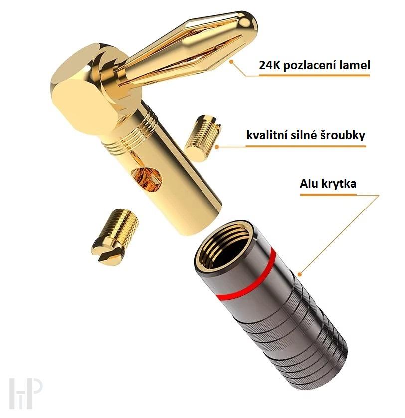 ELEKTRONIKA PRAHA - BANANA CONNECTOR EP 120 A