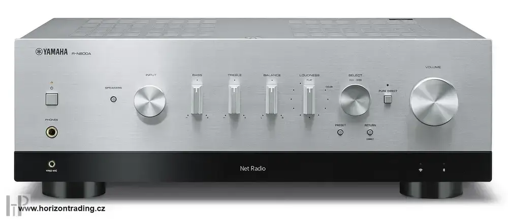 Yamaha R-N800A Silver