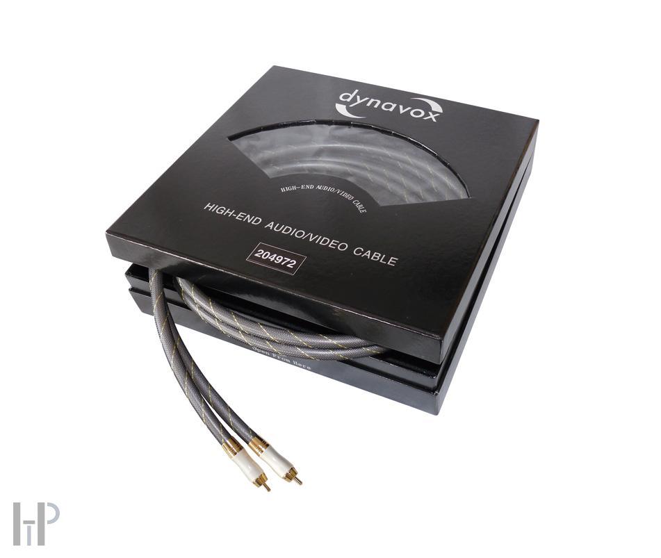 Dynavox High-end Stereo RCA kabel 1,5m