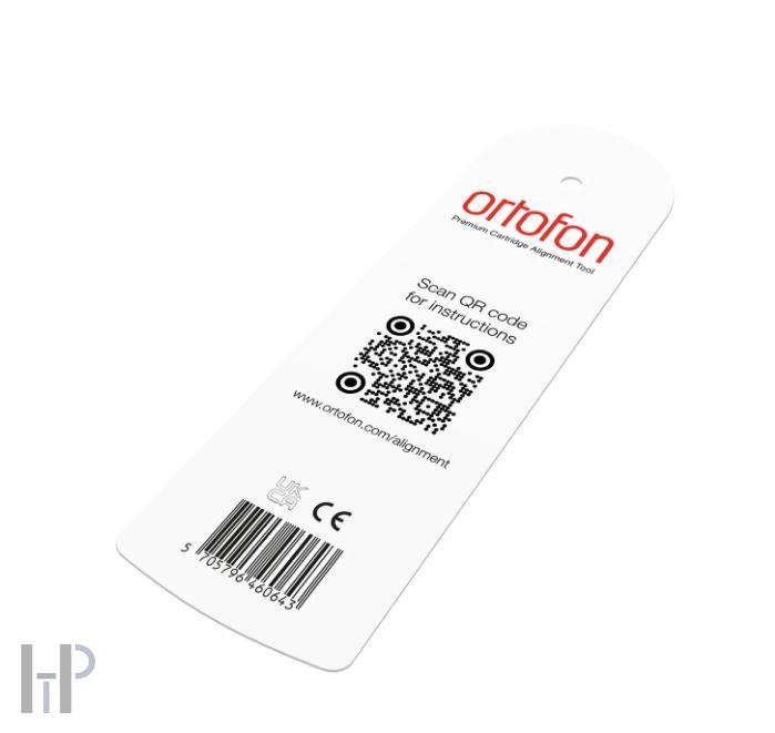 Ortofon Premium Cartridge alignment tool - šablona