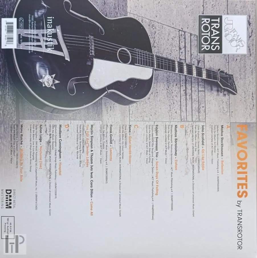 Inakustik - Favorites by Transrotor 