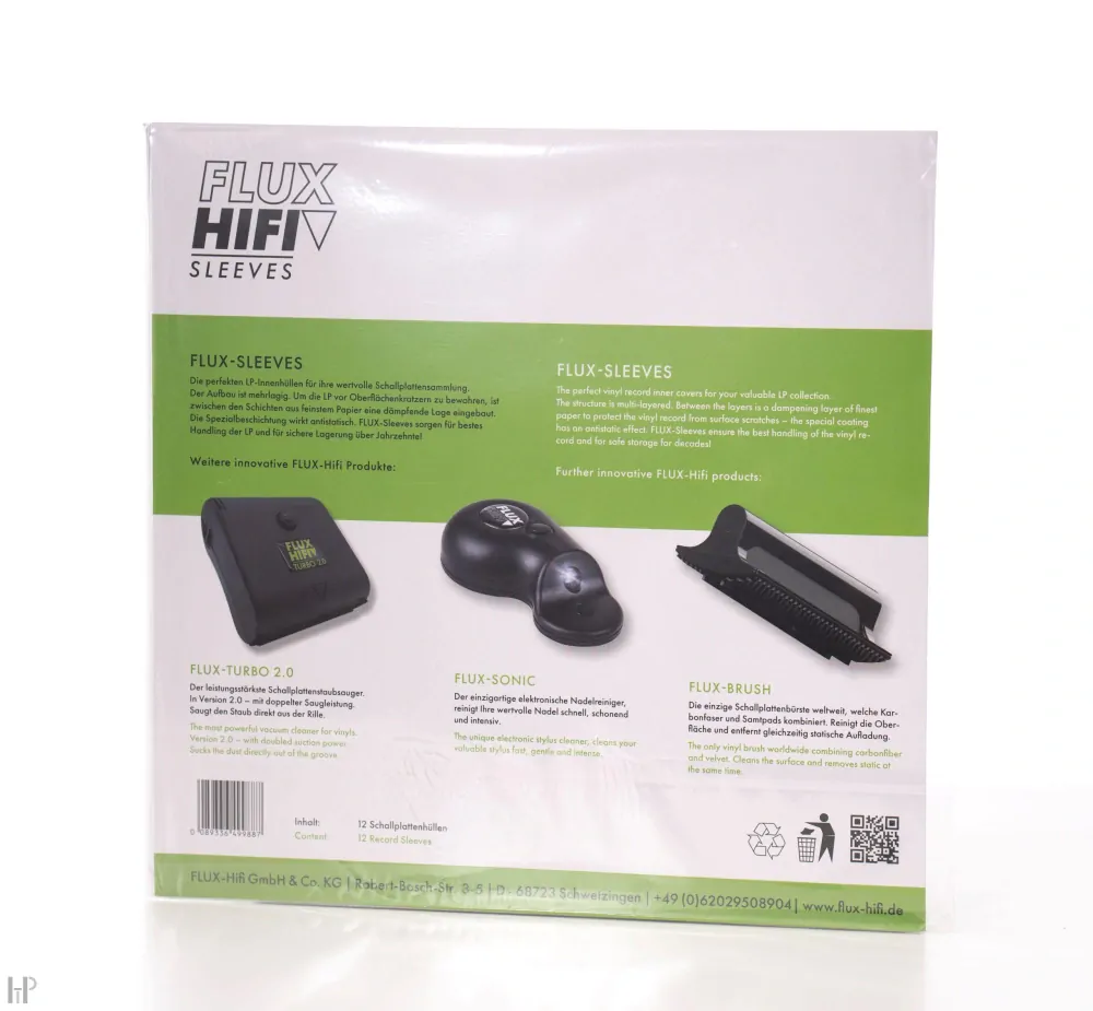 FLUX Hifi - 12" Vinyl Record Sleeves / 12 