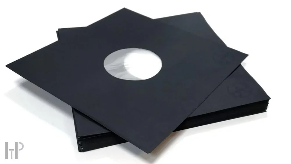TESLA 12" LP Inner Sleeves black 80g