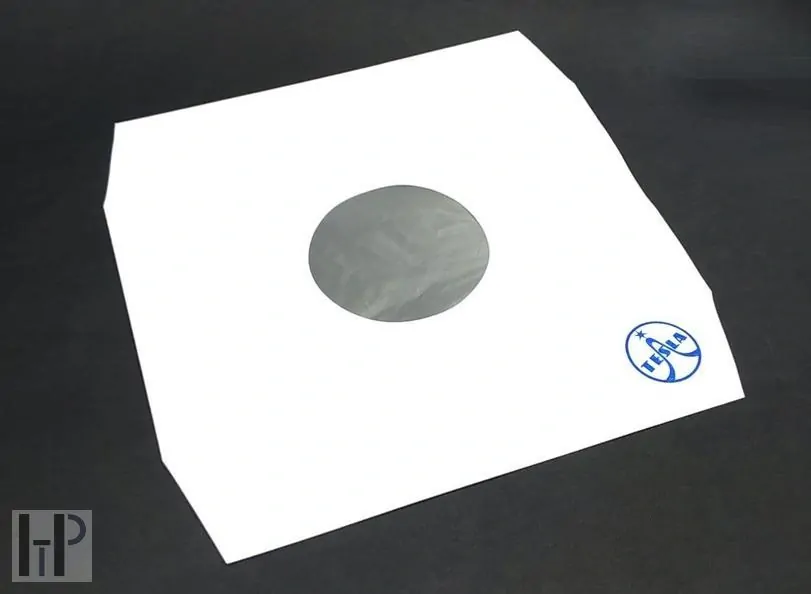 TESLA 12" LP Inner Sleeves white 90g angled - 10ks
