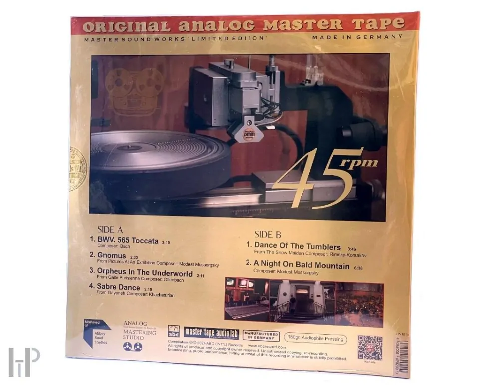 ABC Records - Tannoy Stereo Test Record 85th Limited Edition 001C/100