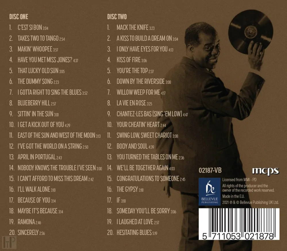 LOUIS ARMSTRONG - Singin’ Satchmo