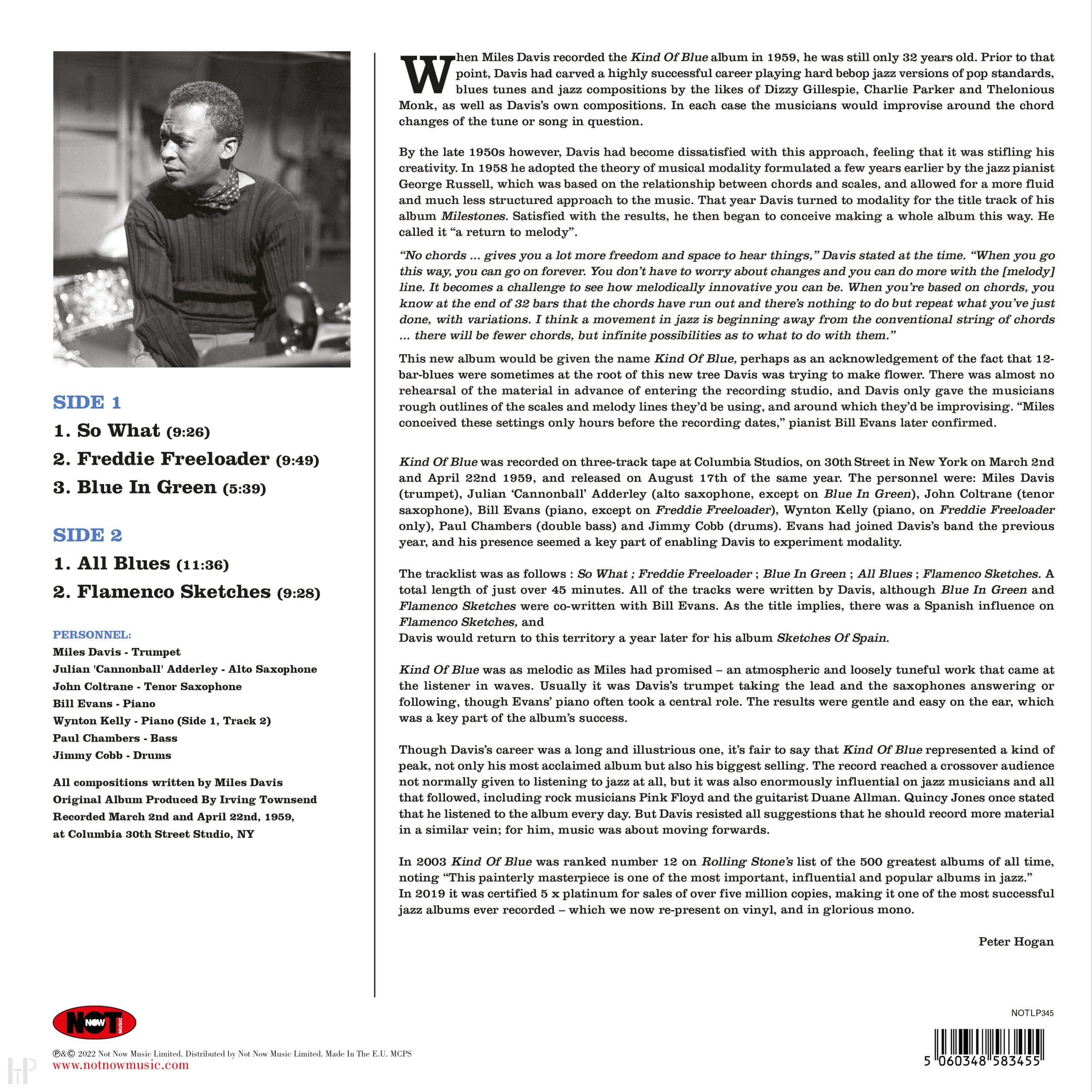 Miles Davis - Kind Of Blue 