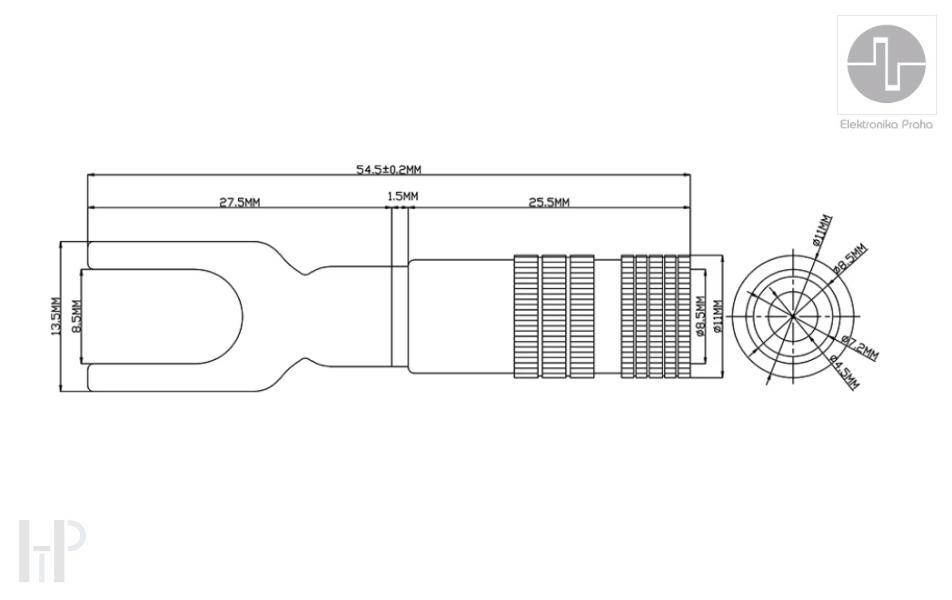Elektronika Praha - Banana Connector EP 143