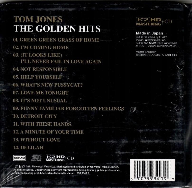 Tom Jones - The Golden Hits