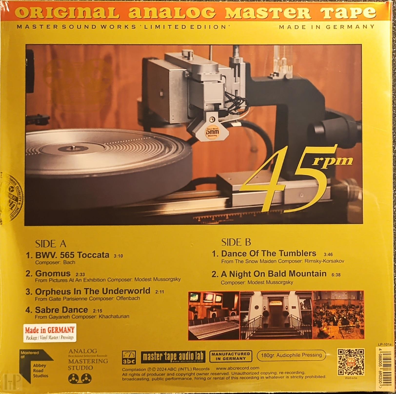 ABC Records - Tannoy Stereo Test Record 85th 