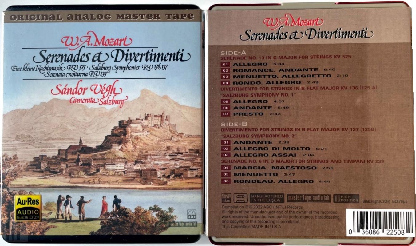 ABC Records - W.A.Mozart Serenades a Divertimenti