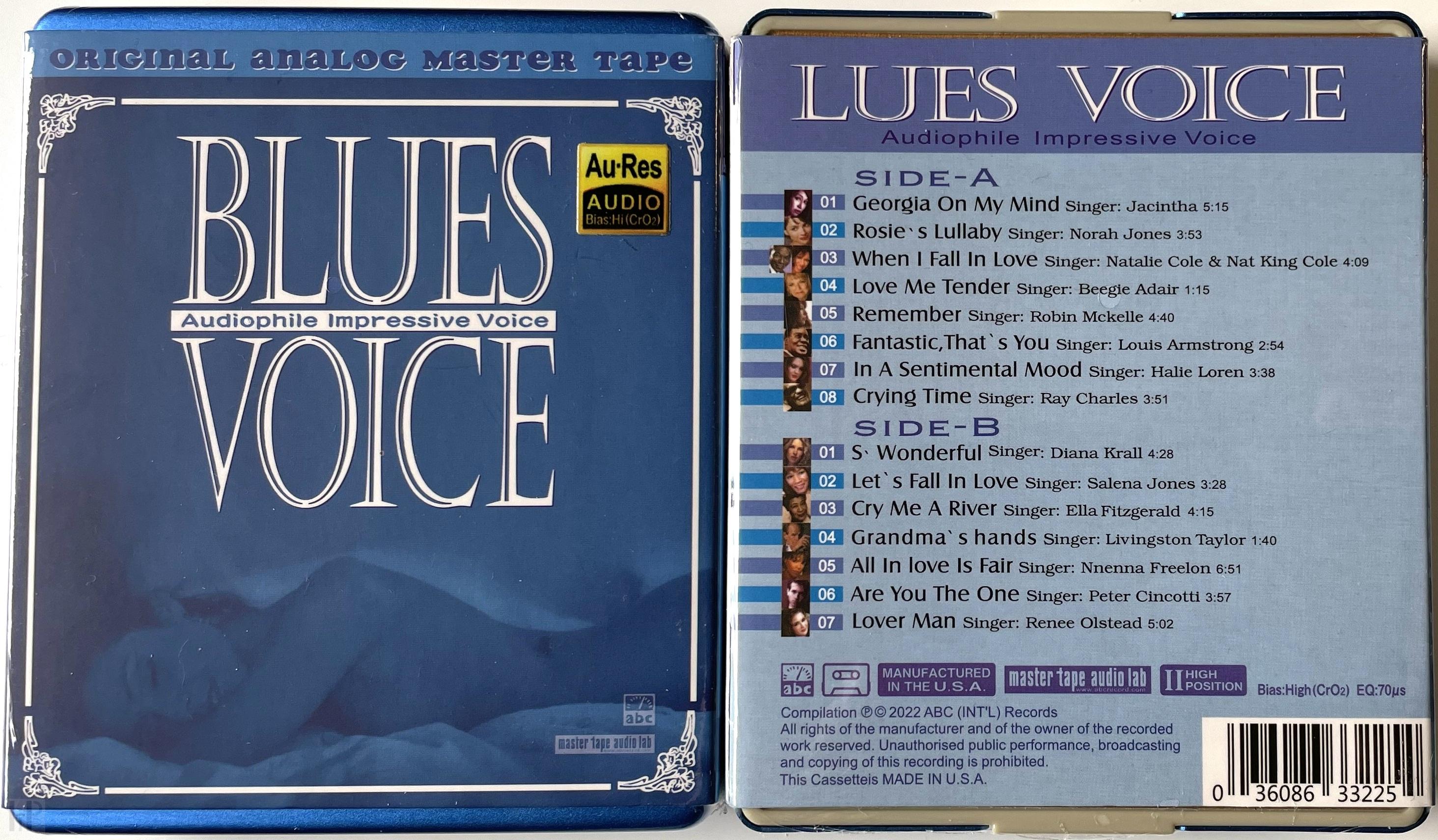 ABC Records - Blues Voice " Audiophile Impressive Voice "