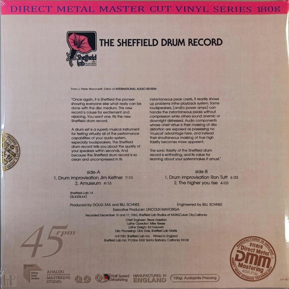 ABC Records - The Sheffield Drum Record