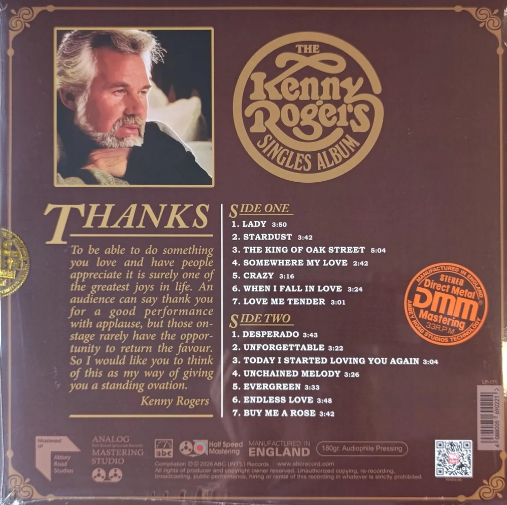 ABC Records - The Most Classic of Kenny Rogers