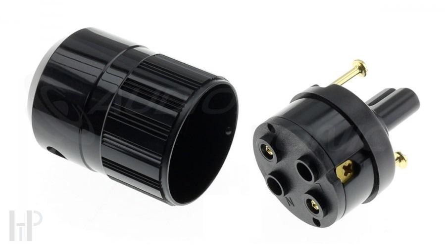 ELECAUDIO PI-22GB Hi-Fi Grade Power Plug C7