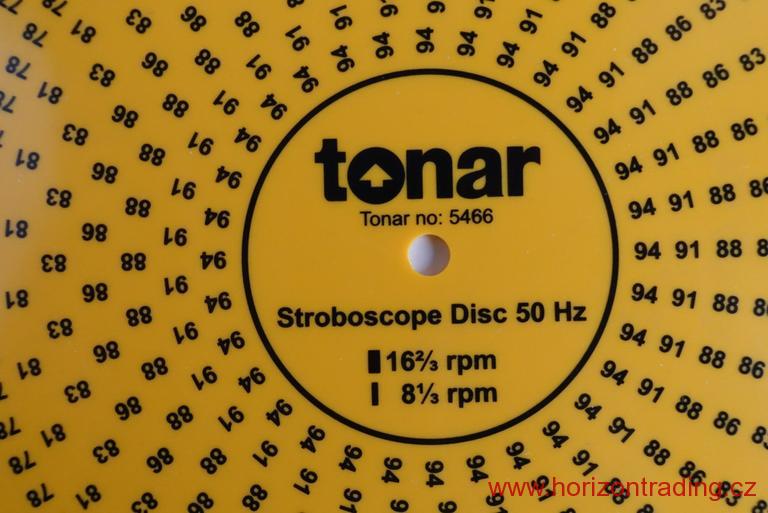Tonar Yellow Acrylic Stroboscope Disc
