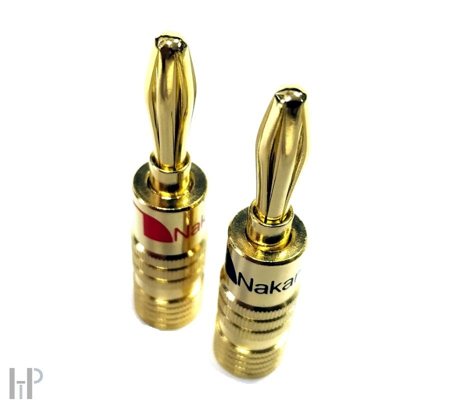 Nakamichi - Banana Plugs N0534 Gold