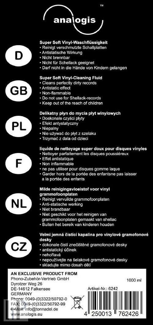  Analogis Wash n Play 2 + Old Franks Cleaning Liquid 