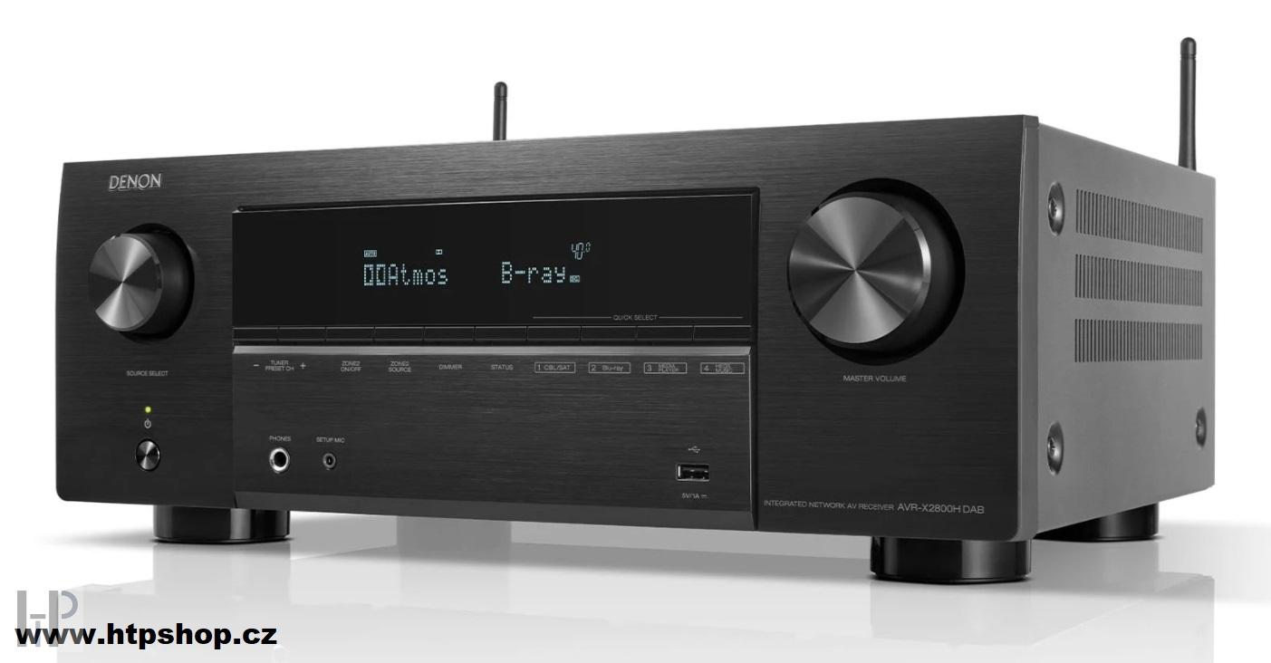 Denon AVR-X2800H DAB Black + Indiana Line DIVA 752