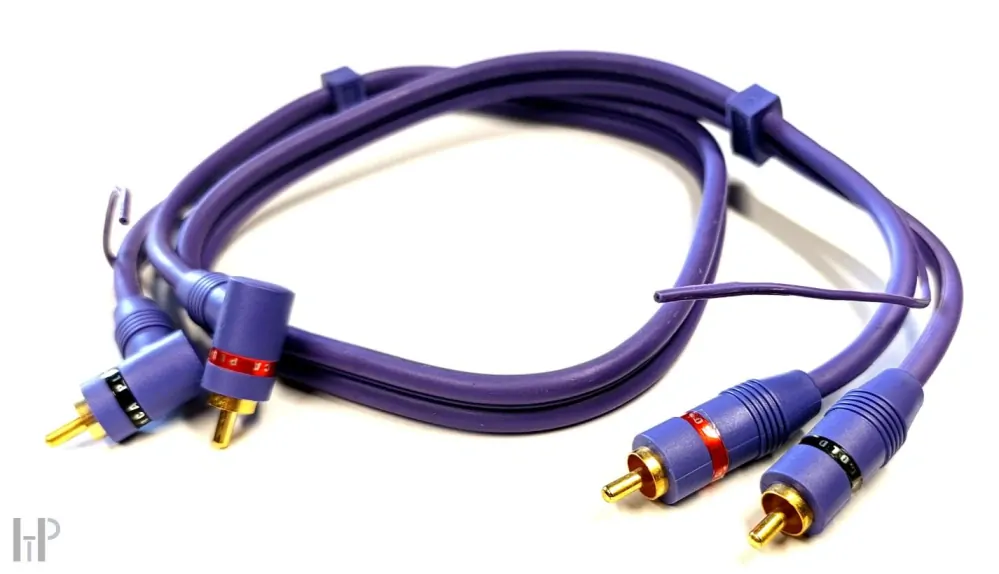 Analogis Phono RCA Cable - Angled 0,8m