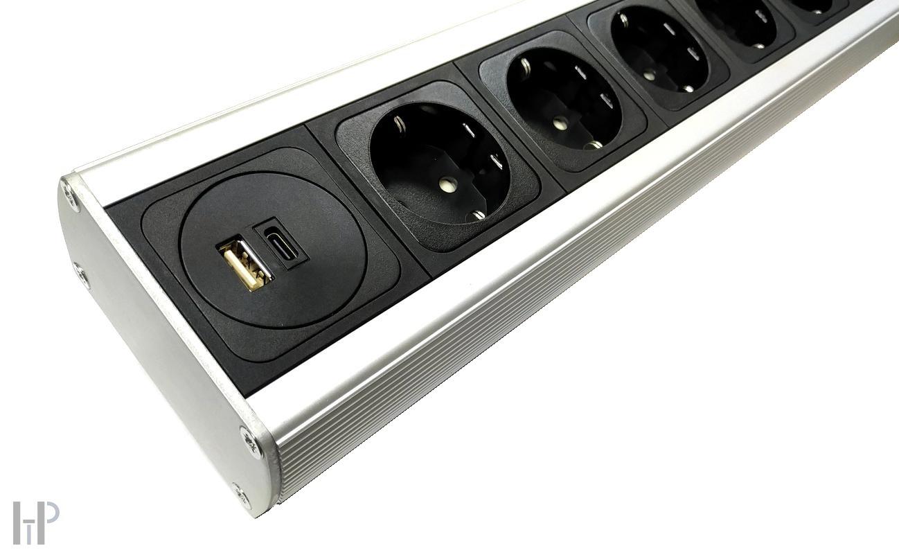 SUPRA MAINS BLOCK MD07-EU/SP with USB A/C