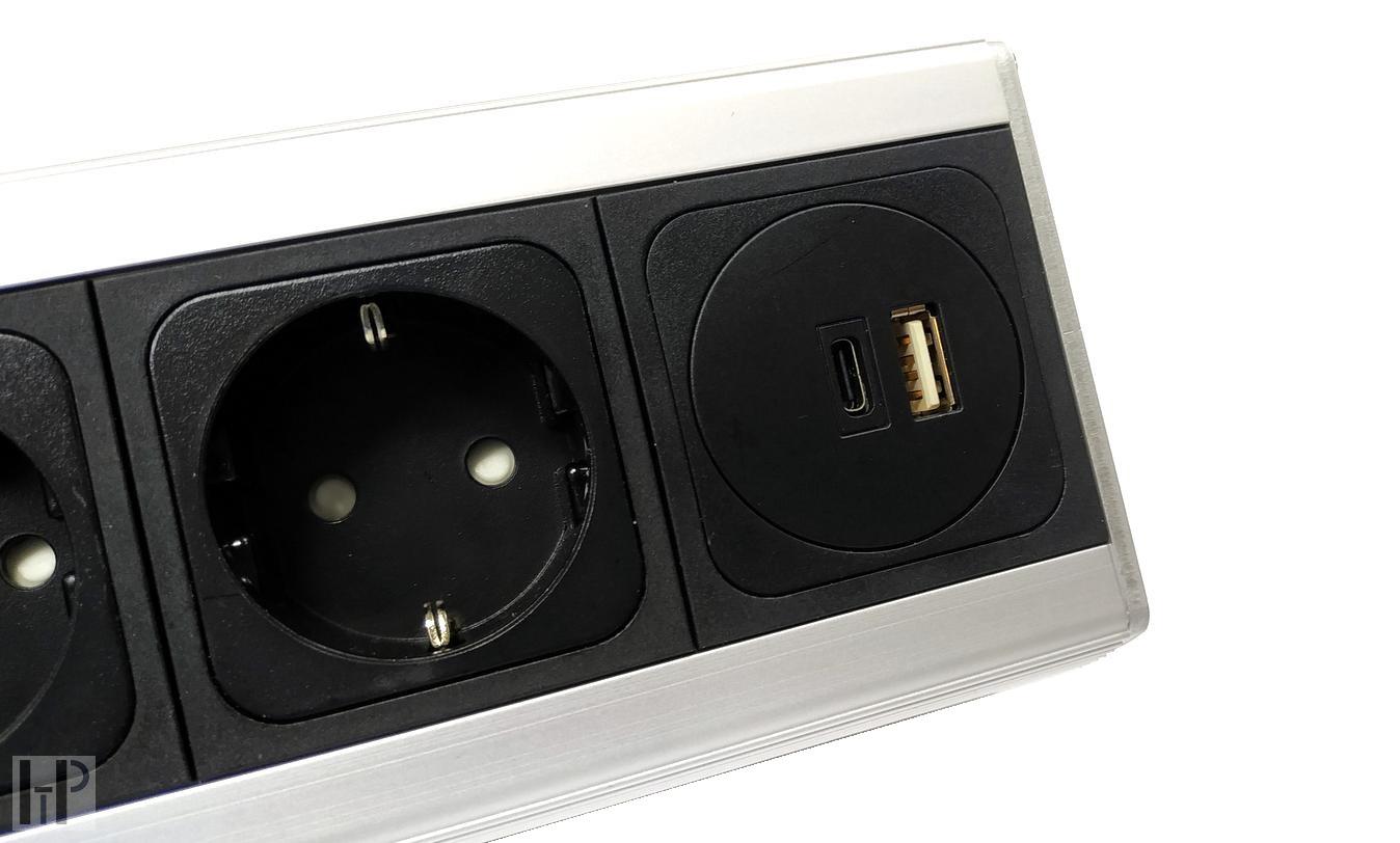 SUPRA MAINS BLOCK MD07DC-16-EU/SP with USB A/C